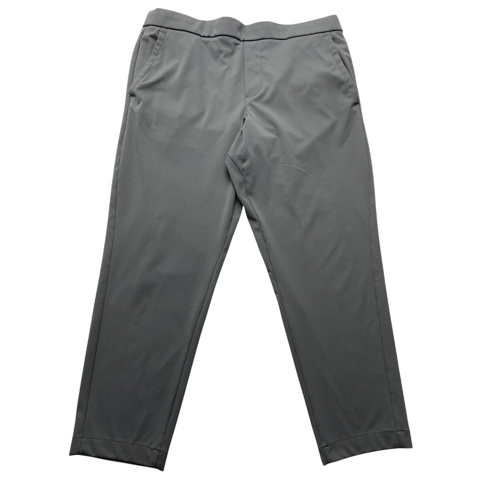 Bonobos Jogger Pants Mens XL Gray Elastic Waist Tapered Casual 27690-BK747